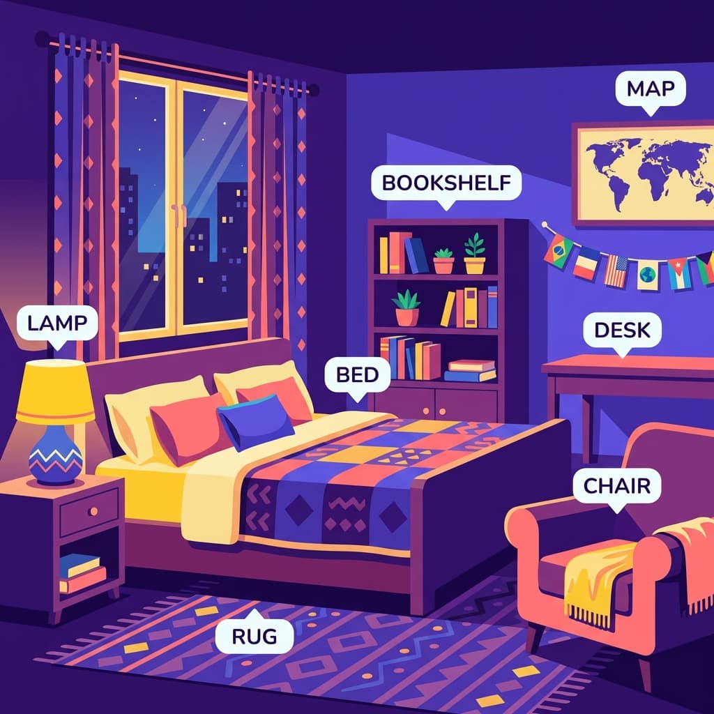 Create a Little Italy (or Korea) in Your Bedroom