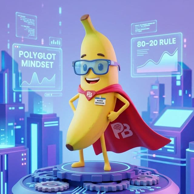 The Polyglot Mindset: 80/20 Rule