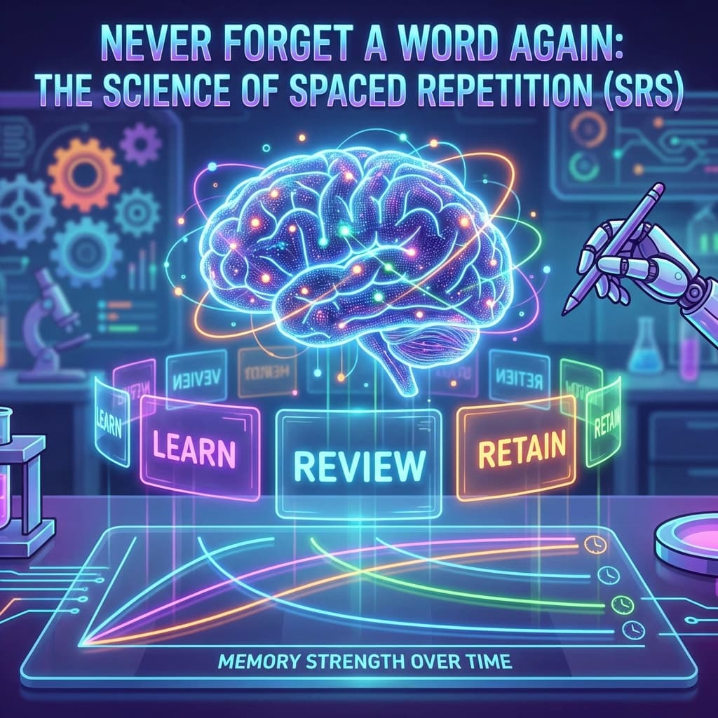 Never Forget a Word Again: The Science of Spaced Repetition (SRS)